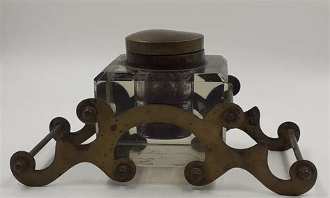 Чернильница с подставками под перья | Интерьер и подарки — Антикварный ...