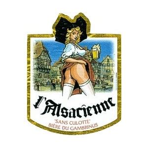 Bière blonde Alsacienne sans culotte L alsacienne Sans Culotte