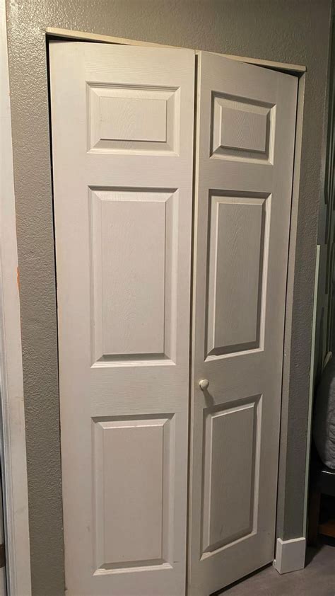 Fold Closet Door Into Two Doors