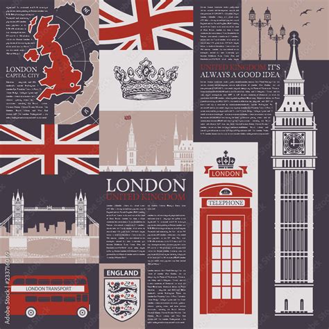 vector seamless background   theme   uk  london