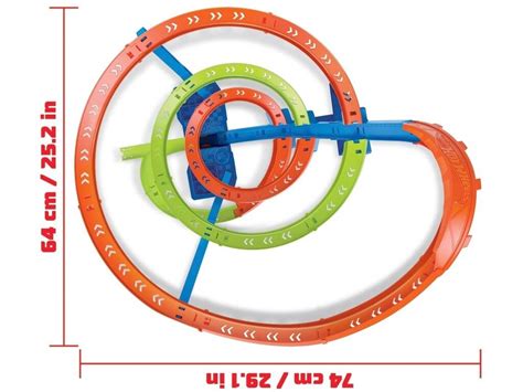 Hot Wheels Action Espiral Rápida de Choque Mattel HGV Juguetilandia