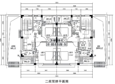 社會主義新農村六室四廳四衛一層半城郊雙拼式自建房別墅設計圖 每日頭條