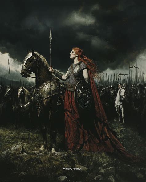 Virtual Queen Boudicca A Warrior Queen Of The Iceni Tribe In Ancient