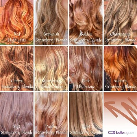 Strawberry Blonde Hair Colour Chart Strawberry Blonde Hair Color Blonde Hair Color Chart