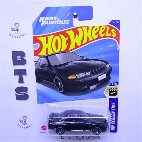 Jual Hot Wheels Fast Furious Nissan Skyline Gt R Bnr Hitam Shopee Indonesia