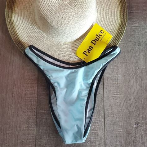 Pan Dulce Swim Nwt Pan Duce Bikini Bottoms Size 9 Poshmark