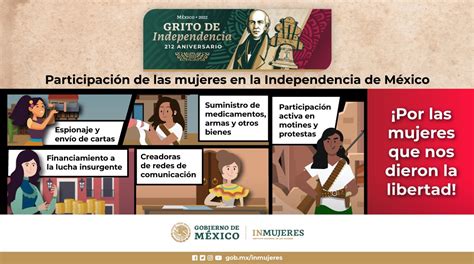 Inmujeres M Xico On Twitter No Hay Independencia De M Xico Sin El