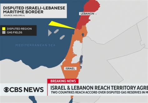 israel approves biden sponsored maritime deal  lebanon netanyahu