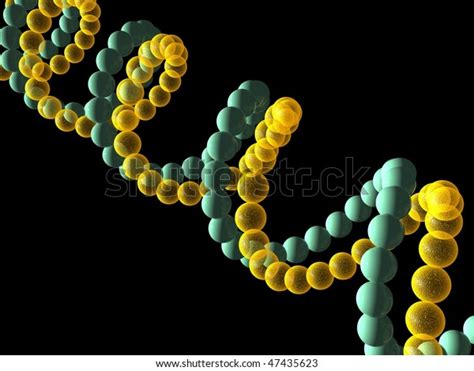 Gene Dna 3d Stock Illustration 47435623