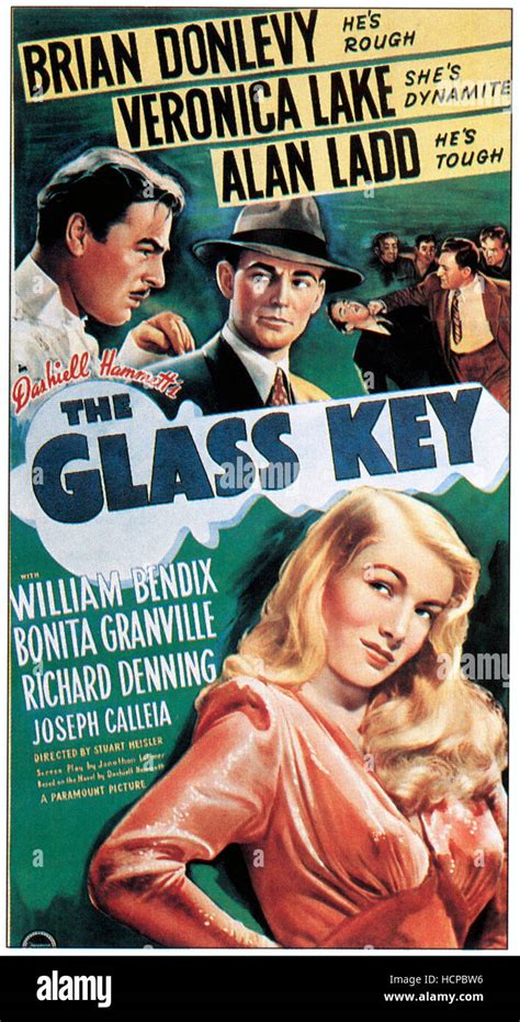 The Glass Key Brian Donlevy Alan Ladd Veronica Lake Bottom 1942