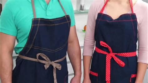 Кухонные рукавицы, прихватки и фартуки PRESTO DENIM - YouTube