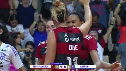 Sesc Flamengo Vence Barueri E Est Na Semifinal Da Superliga Feminina