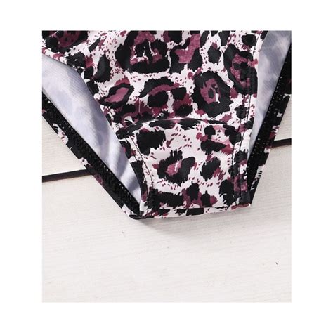 Wholesale Piece Baby Girl Leopard Print Bikini Set