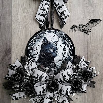 Saint Bernard FAUX Stained Glass Wreath - Etsy