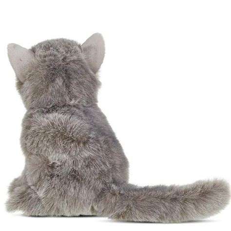 Bearington Collection Gordie The Grey Persian Cat Golden Gait