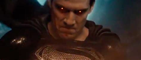 Zack Snyder S Justice League Teasers Feature Black Suit Superman