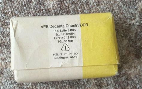 Seife K Lnisch Herb Ddr G Veb Decenta D Beln Evp M Neu Ovp Ebay