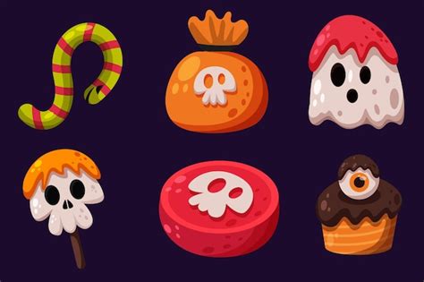 Premium Vector Set Collection Of Halloween Element