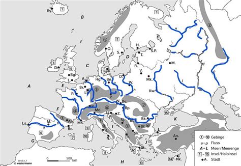 Europa Flüsse Diagram Quizlet