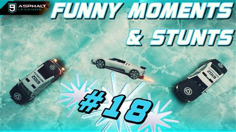 Asphalt Funny Moments Stunts Compilation Youtube