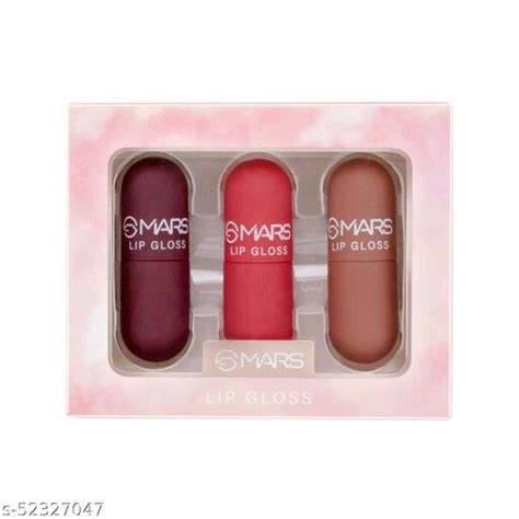 Mars Full Creamy Lip Gloss Rich Buff Nude Pack