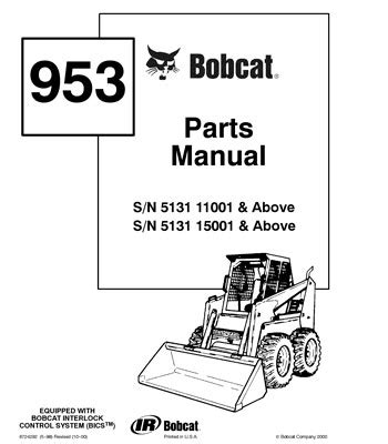 BobCat S Service Parts S A C Manuales De Partes Y Servicios