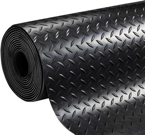 Diamond Plate Rubber Matting Mm Thick Structured Rubber Flooring