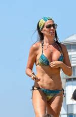 DANIELLE LLOYD In Bikini At Weston Supermare Beach 06 25 2020 HawtCelebs