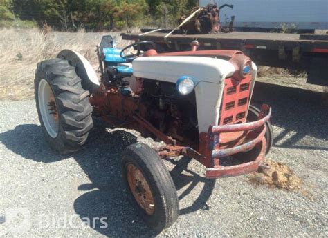 1954 Ford Tractor Na Bid History Bidcars