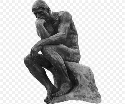 The Thinker Statue Bronze Sculpture Image PNG 512x686px Thinker