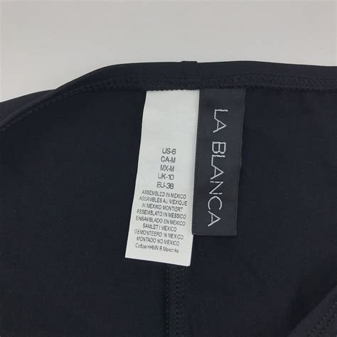 La Blanca Swim Women Black Bikini Bottom Size Us Gem