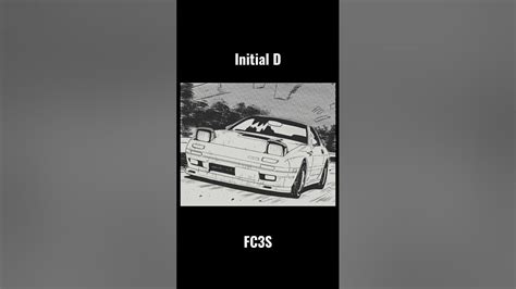 Initial D Mazda Rx7 Fc3s Art Shorts Procreate Rx7 Youtube