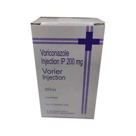 Voriconazole Vorier Injection Mg Treatment Antifungal Cadila Rs