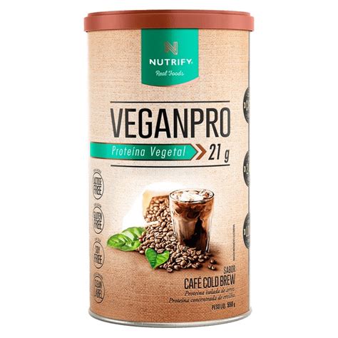 Veganpro proteína vegetal nutrify 550G em Promoção Ofertas na