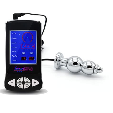 Electric Shock Toy Anal Plug Small Size Anal Bullet Pussy Plug Orgasm Massager Medical Themed