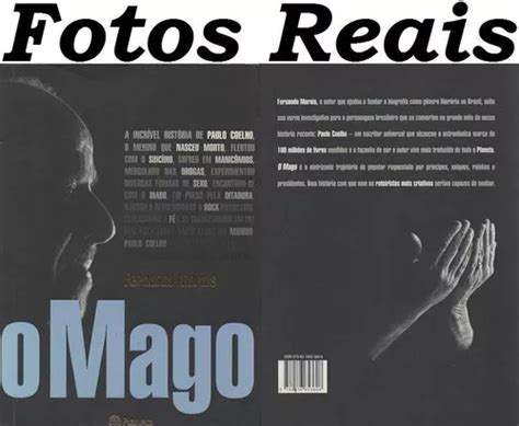 Livro O Mago Fernando Morais Biografia De Paulo Coelho MercadoLivre