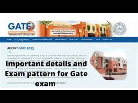 Gate Registration Form How To Fill Registration Form Gate