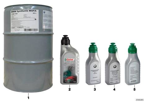 83222413511 - Hypoid axle oil G2. 0, 5L - Genuine BMW Part