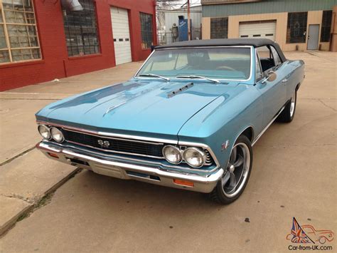 1966 Chevelle Ss Super Sport Convertible Real 138 Vin