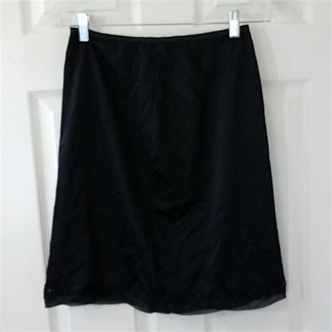 Lorraine Lingerie Intimates Sleepwear Vintage Lorraine Lingerie Black Slip Poshmark