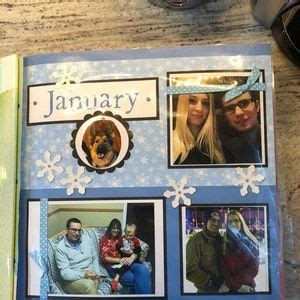 Premade 12x12 Scrapbook Pages MY GRANDPA ME Grandparent Etsy