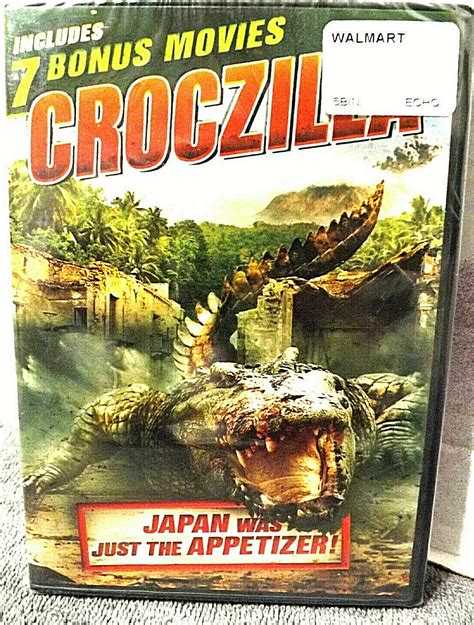 Croczilla Includes 7 Bonus Movies Dvd 2017 2 Disc Setnew And