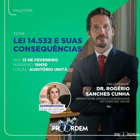 PROORDEM Excelência em ensino presencial Lei 14 532 E SUAS