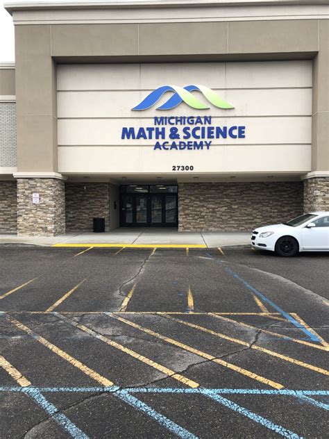 Michigan Math & Science Academy - Dimensional Letters - Warren, MI