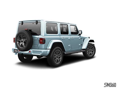 Le Jeep Wrangler 4xe Sahara High Altitude 2023 à Paspébiac Ep Poirier