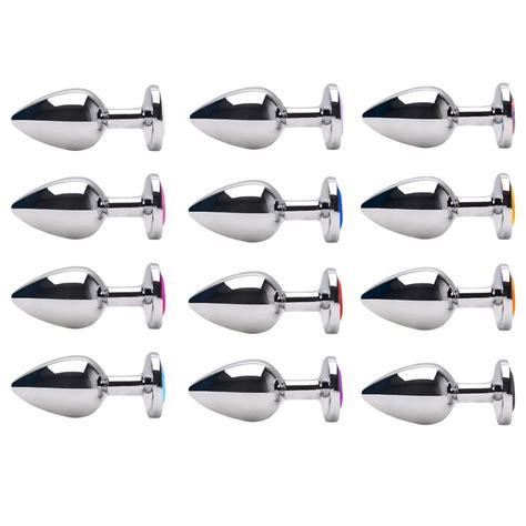 Plug Anal G Aço Brilhante Sexy Import Gall