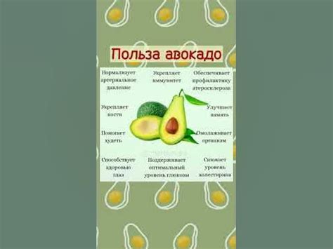 Польза авокадо и вред авокадо (в описании) - YouTube