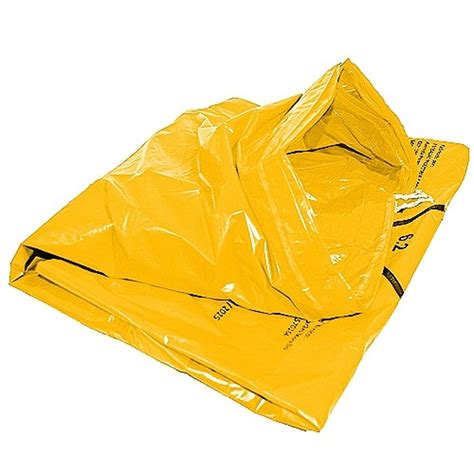 SACO HAMPER C CORDAO 100L 80X90CM AMARELO P JUREMA 50 CBS Med