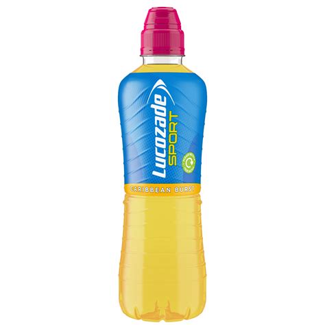Lucozade Sport Drink Caribbean Burst 500ml My Africa Caribbean