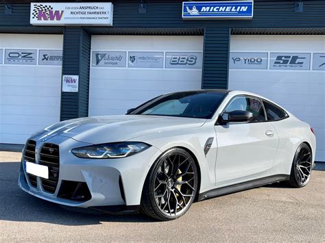 Bmw M4 G82 Brooklyn Grey Wheelforce He1 Ff Wheel Front